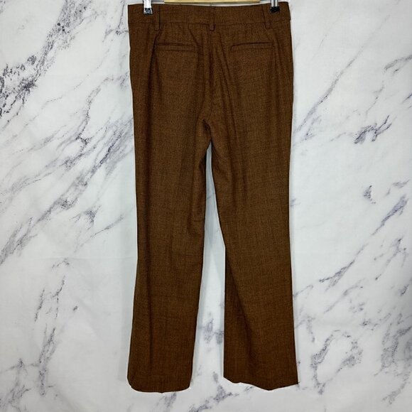 Etro | Brown Wool Blend Pants | IT 42 (US 8) - Picture 2 of 7